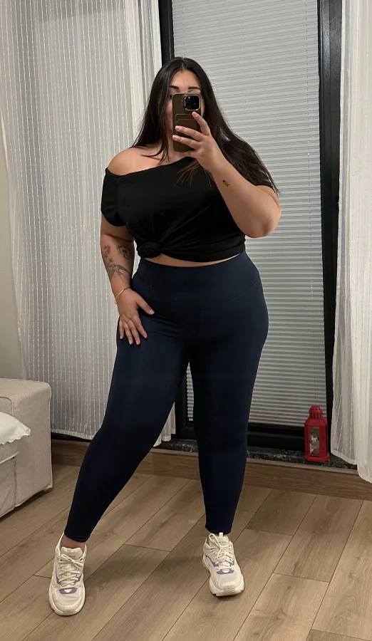 Şardonlu Yüksek Bel Toparlayıcı Oysho Tayt