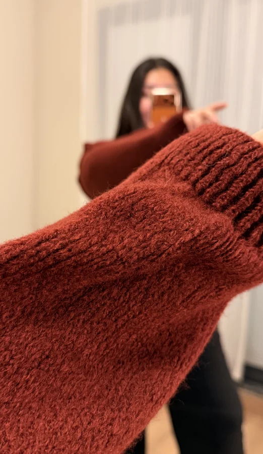 Premium Düğme Detaylı Triko Hırka - Bordo