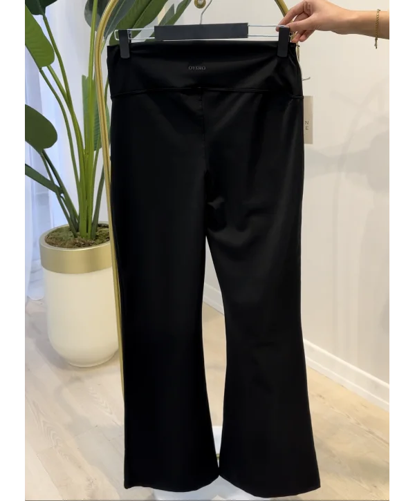 Yüksek Bel Esnek Oysho İspanyol Tayt - Siyah