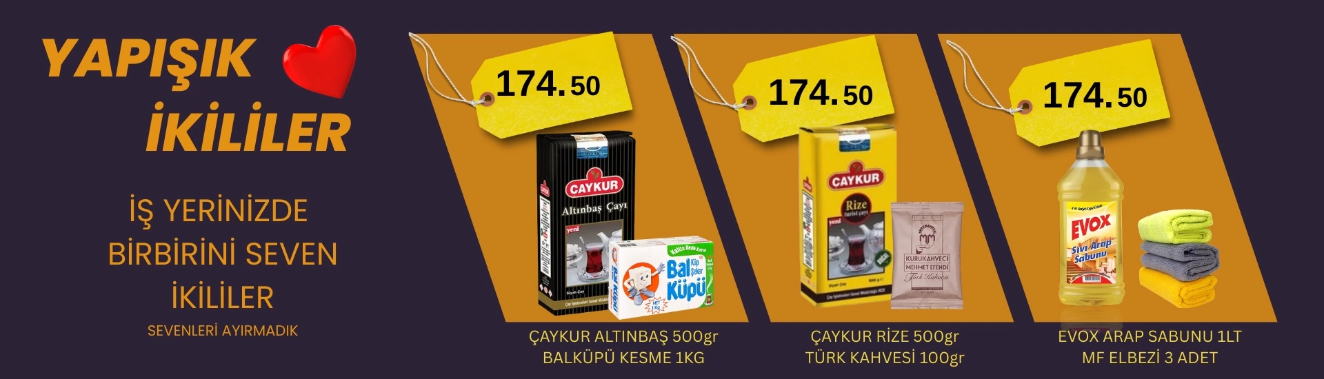 KAHVE ÇAY ŞEKER