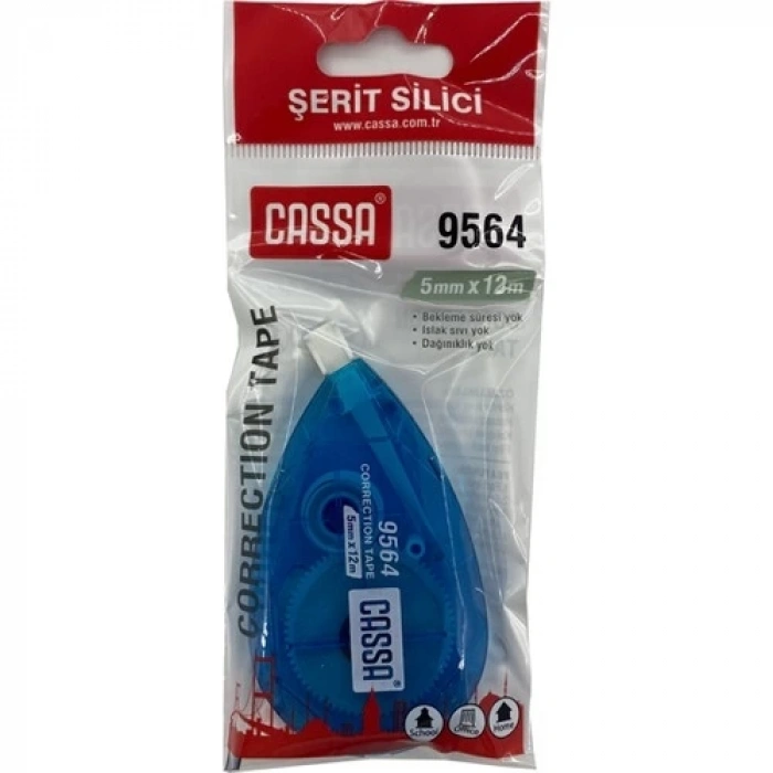 Cassa 9564 Şerit Silici Düzeltici 5 mm x 12 m