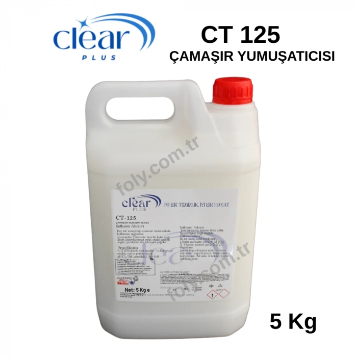 Clear Plus Çamaşır Yumuşatıcısı 5KG