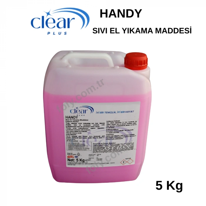 Clear Plus HANDY Sıvı El Yıkama Madesi 5 Kg