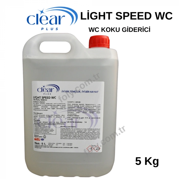 CLEAR PLUS LİGHT SPEED WC 5KG