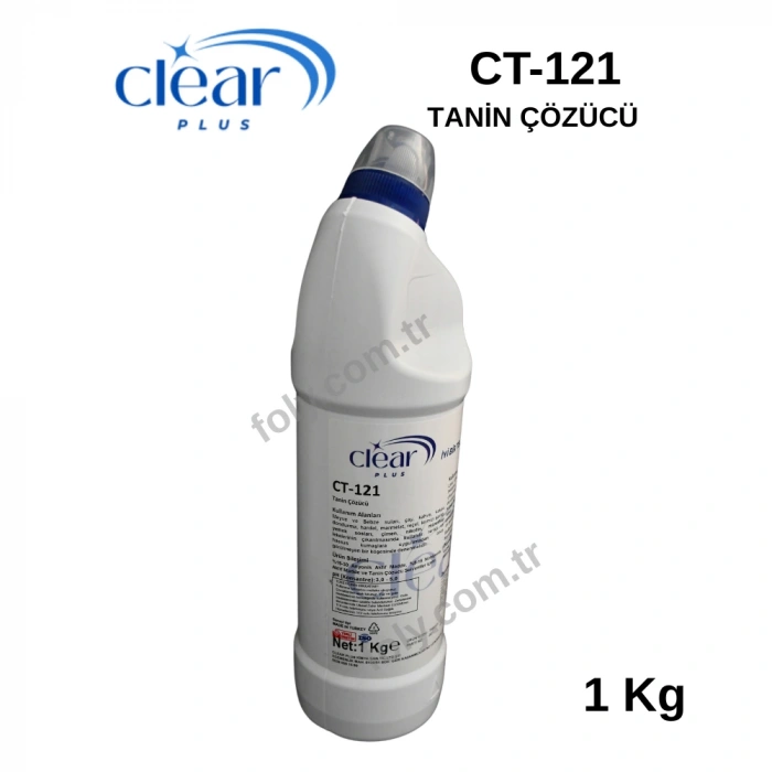 Clear Plus Tanin Çözücü 1KG