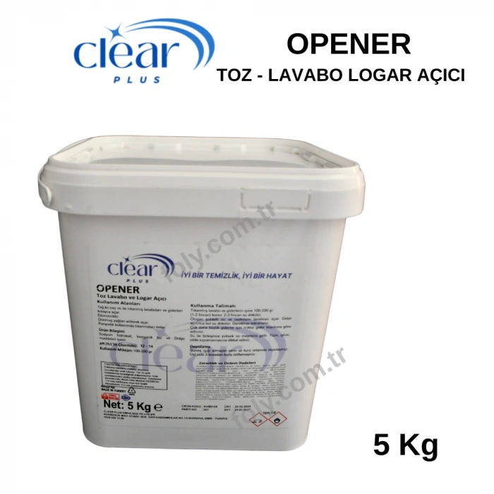 OPENER Toz Lavabo ve Logar açıcı 5KG