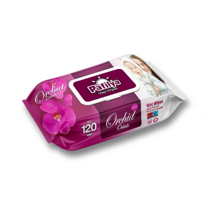 Pafilya Islak Mendil, Orkide 120li 6 Adet