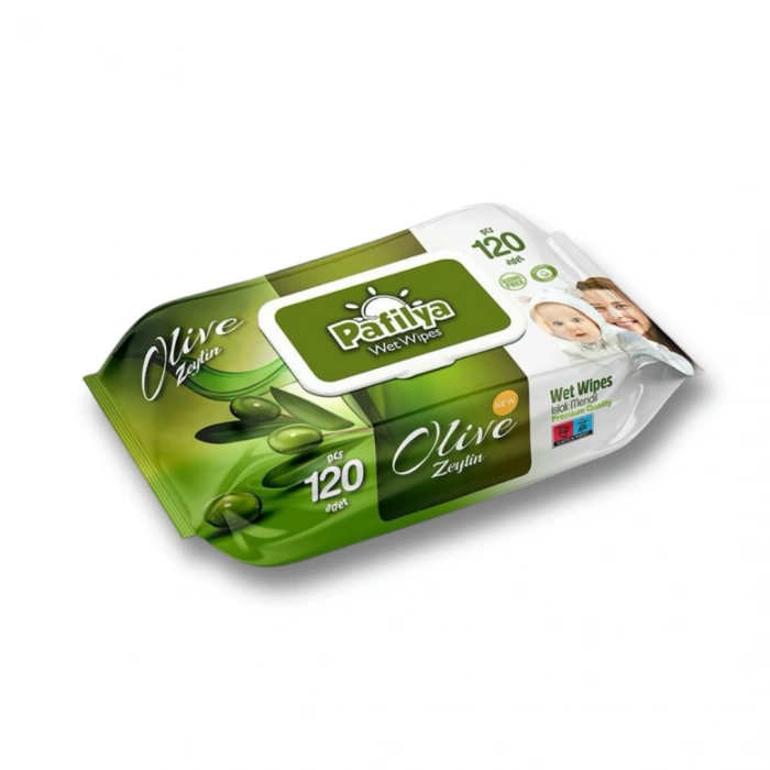 Pafilya Islak Mendil, Zeytin 120li 6 Adet