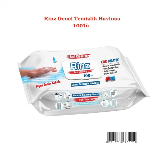 Pafilya Rinz Genel Temizlik Havlusu 100lü