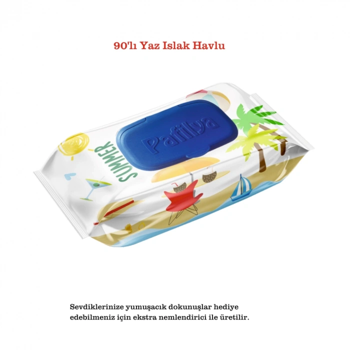 Pafilya Yaz Islak Havlu 90lı 6 Adet