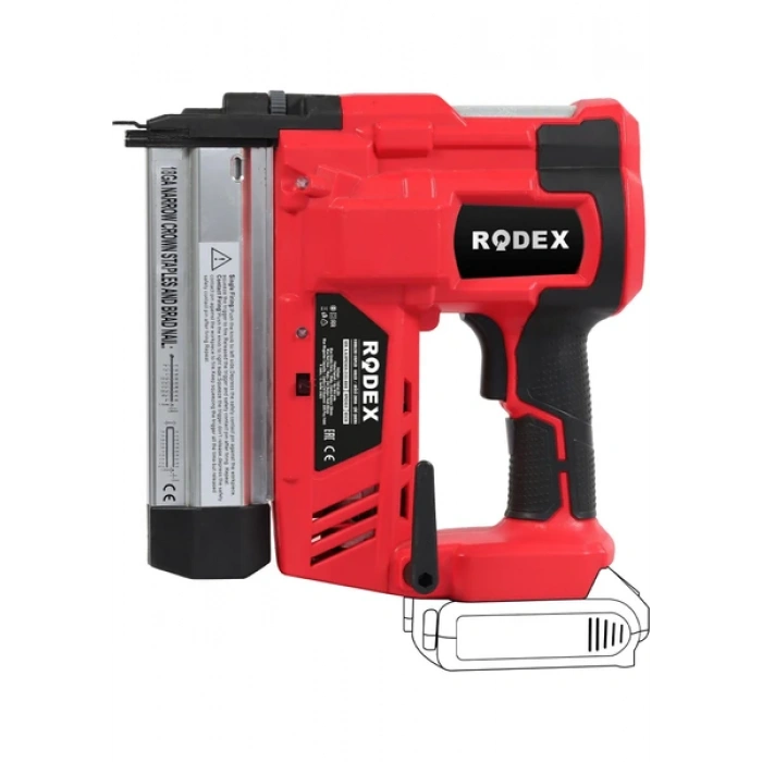 Rodex Rpx2415 Akülü Zımba Çivi Döşeme Çakma Tabancası 15-25 Mm Bataryasız