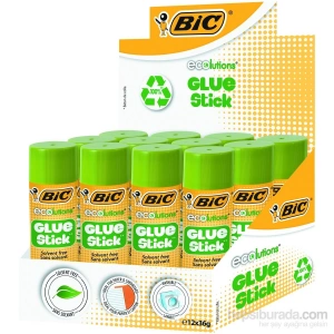 Bic Eco Glue Stick 36 gr Yapıştırıcı 12li Kutu