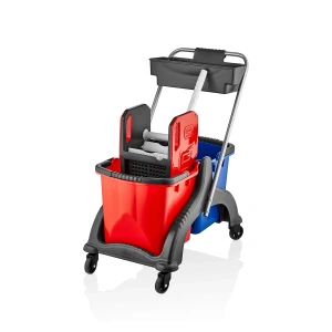 ÇİFT KOVALI TEMİZLİK SETİ PLASTİK PRESLİ CEYMOP