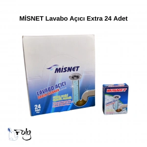 MİSNET Lavabo Açıcı Extra 24 Adet