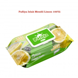Pafilya Islak Mendil, Limon 100lü 6 Adet