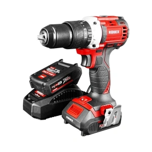 Rodex RPX2340F Kömürsüz Darbeli Matkap 20 V Çift Akülü Vidalama
