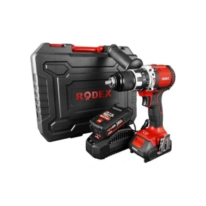 Rodex RPX2360F Kömürsüz Darbeli Matkap 20 V Çift Akülü Vidalama