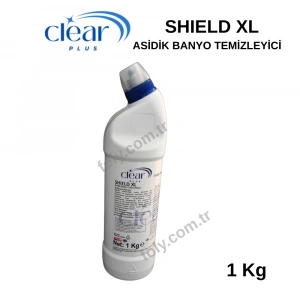 SHIELD XL Armatürlere Zarar Vermeyen Kireç Çözücü Asidik Banyo Temizlik 1KG