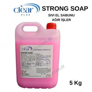 STRONG SOAP Sıvı El Sabunu Ağır İşlerde Kullanılan Yağ Cözücü Nemlendirme Özellikli 5KG