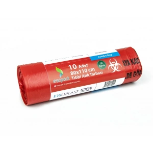 Tıbbi Atık Jumbo Boy 80x110 5 RULO