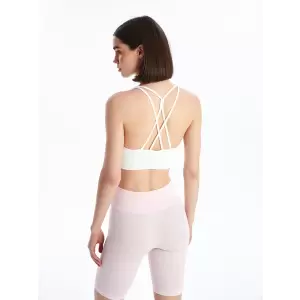 XSIDE ACTIVE BEYAZ Kadın U Yaka Düz Spor Büstiyer