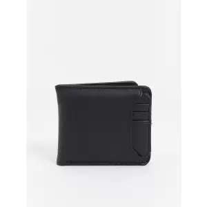 LCW ACCESSORIES SİYAH Deri Görünümlü Erkek Cüzdan ve Kartlık