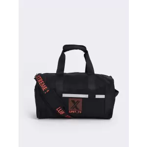LCW ACCESSORIES SİYAH Baskılı Erkek Çocuk Spor Çantası