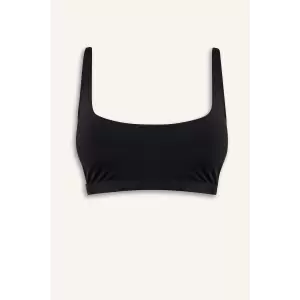 Defacto T5226 Siyah Fall in Love Regular Fit Bikini Üstü