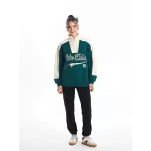XSIDE Siyah Beli Lastikli Kadın Jogger Eşofman Altı