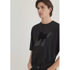 Mavi 0612752-71379 Mavi Pro Logo Siyah Tişört