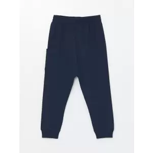 LCW Kids Lacivert Beli Lastikli Erkek Bebek Jogger Eşofman Altı