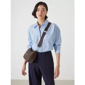 LCW ACCESSORIES Kahverengi Zincir Detaylı Kadın Baget Çanta