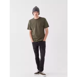 XSIDE Gri 750 Slim Fit Erkek Jean Pantolon