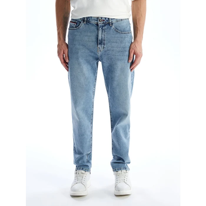 LCW Jeans İndigo 710 Loose Fit Erkek Jean Pantolon