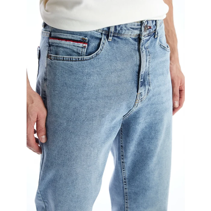 LCW Jeans İndigo 710 Loose Fit Erkek Jean Pantolon