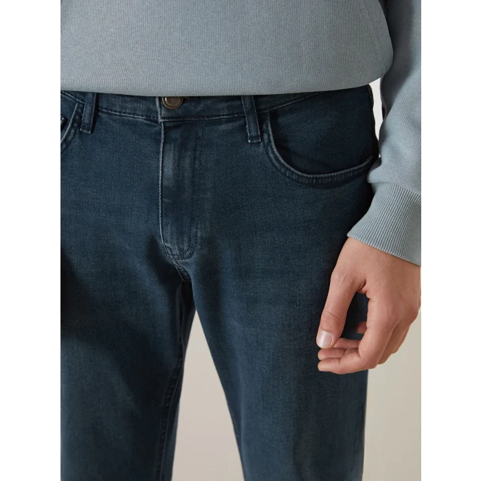 LCW Jeans Yeşil 779 Regular Fit Erkek Jean Pantolon