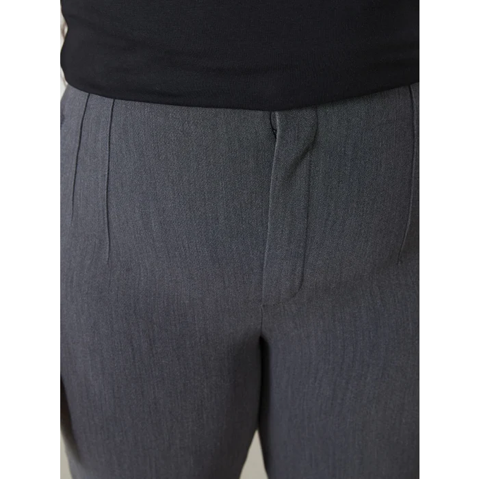 LCW Vision GRİ Kadın Havuç Kesim Düz Pantolon