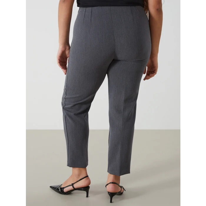 LCW Vision GRİ Kadın Havuç Kesim Düz Pantolon
