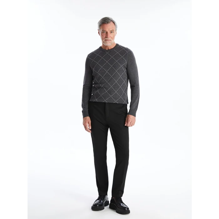 LCWAIKIKI Classic SİYAH Slim Fit Erkek Pantolon