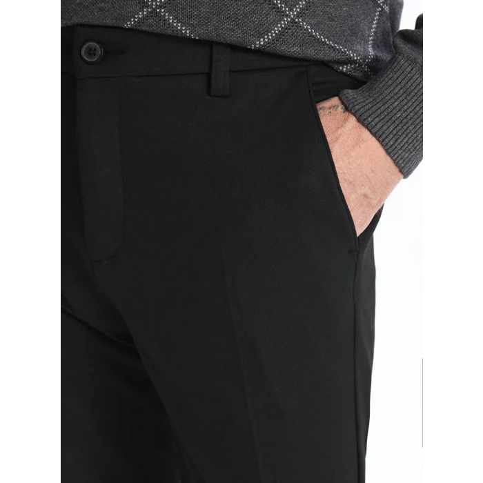 LCWAIKIKI Classic SİYAH Slim Fit Erkek Pantolon