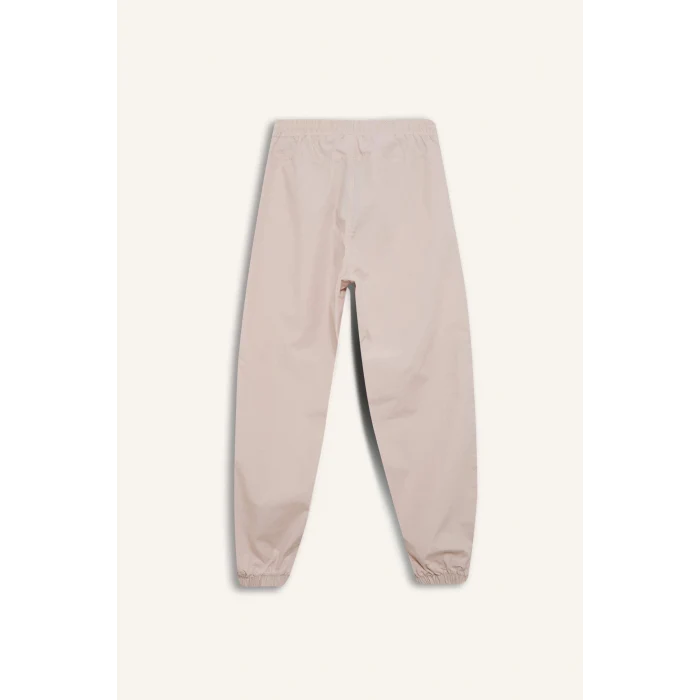 Defacto D985 Bej Erkek Çocuk Jogger Standart Paça Paraşüt Pantolon