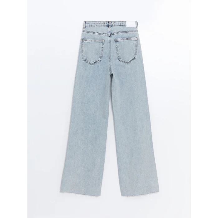 XSIDE MAVİ Wideleg Kadın Jean Pantolon