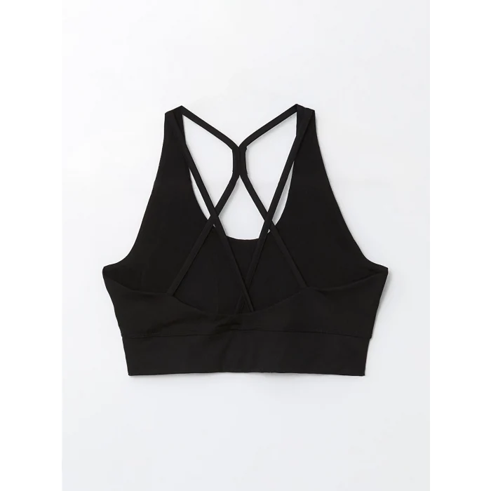 XSIDE ACTIVE SİYAH Kadın U Yaka Düz Spor Büstiyer