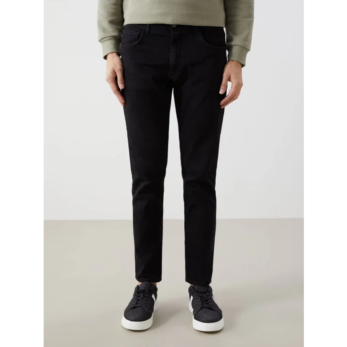 LCW Jeans SİYAH Regular Fit Erkek Jean Pantolon