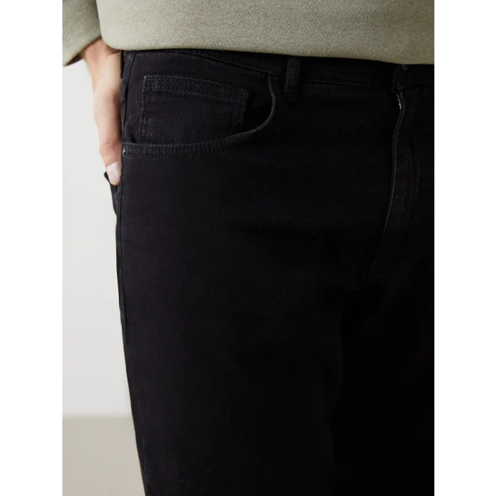 LCW Jeans SİYAH Regular Fit Erkek Jean Pantolon