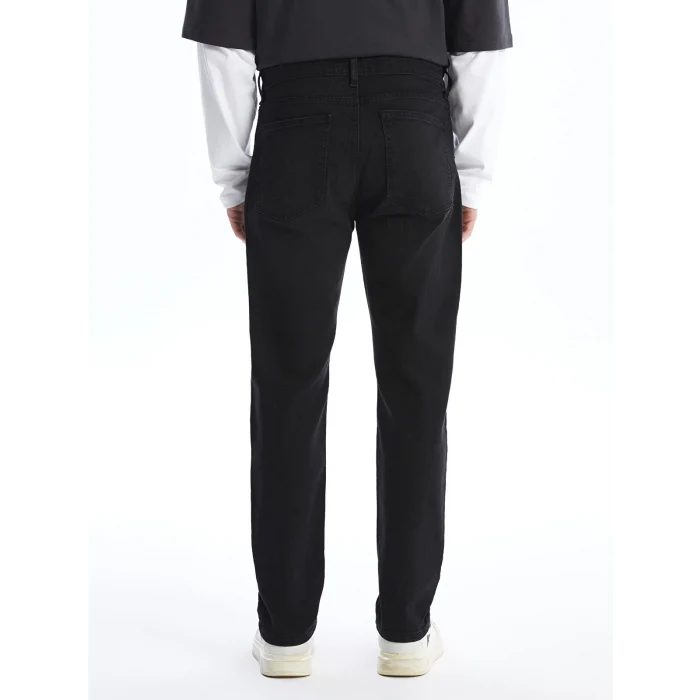 LCW Jeans SİYAH 730 Havuç Kalıp Erkek Jean Pantolon