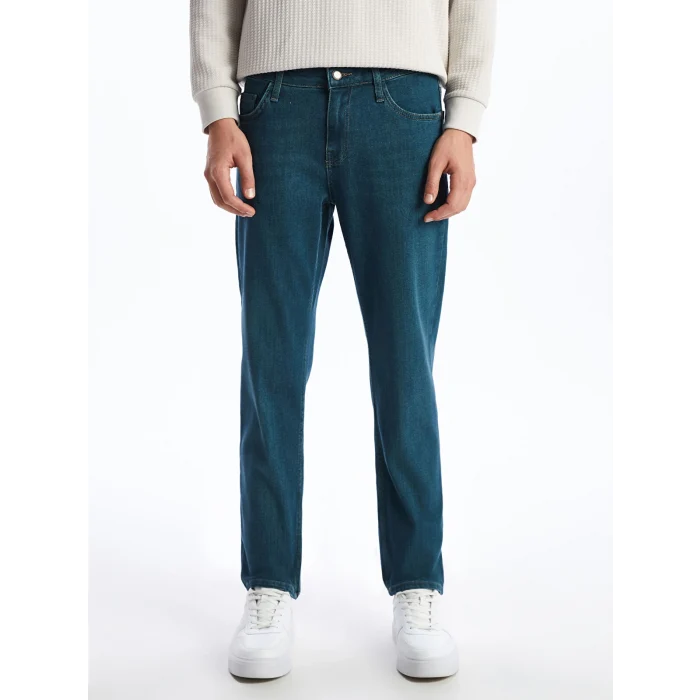 LCW Jeans YEŞİL 779 Regular Fit Erkek Jean Pantolon