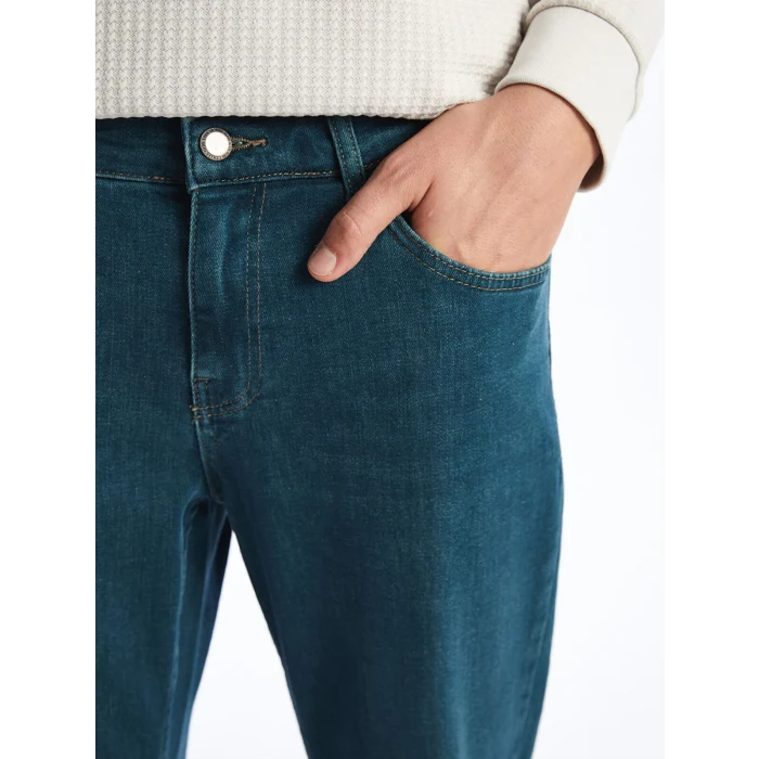 LCW Jeans YEŞİL 779 Regular Fit Erkek Jean Pantolon
