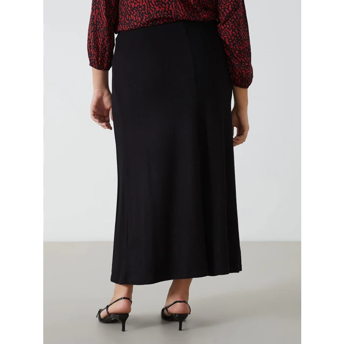 LCW Grace SİYAH Beli Lastikli A Kesim Kadın Etek