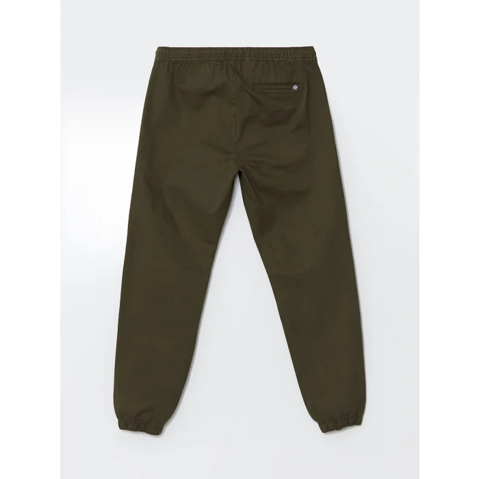 XSIDE HAKİ Standart Kalıp Gabardin Erkek Jogger Pantolon